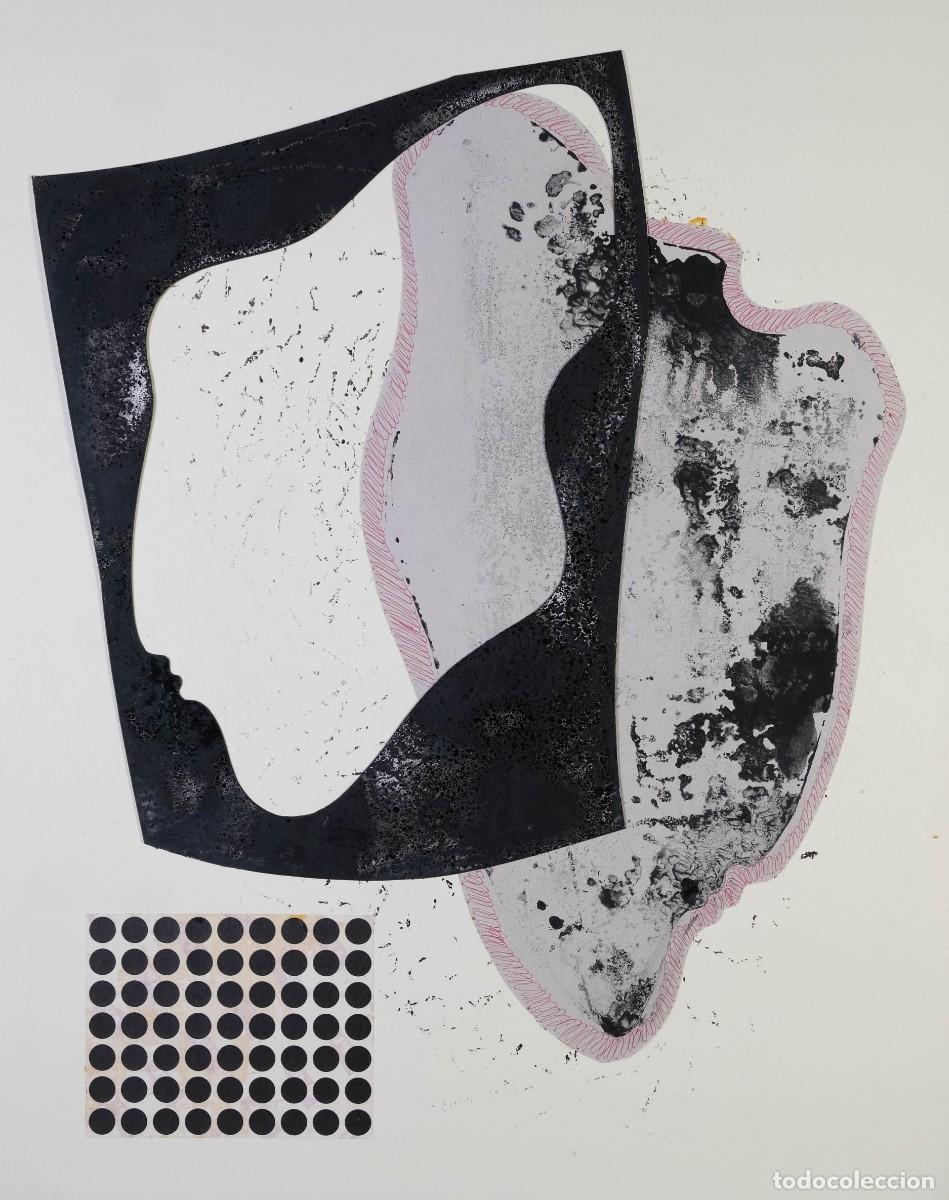 Other art objects: T&eacute;cnica mixta sobre papel Composici&oacute;n siglo XX