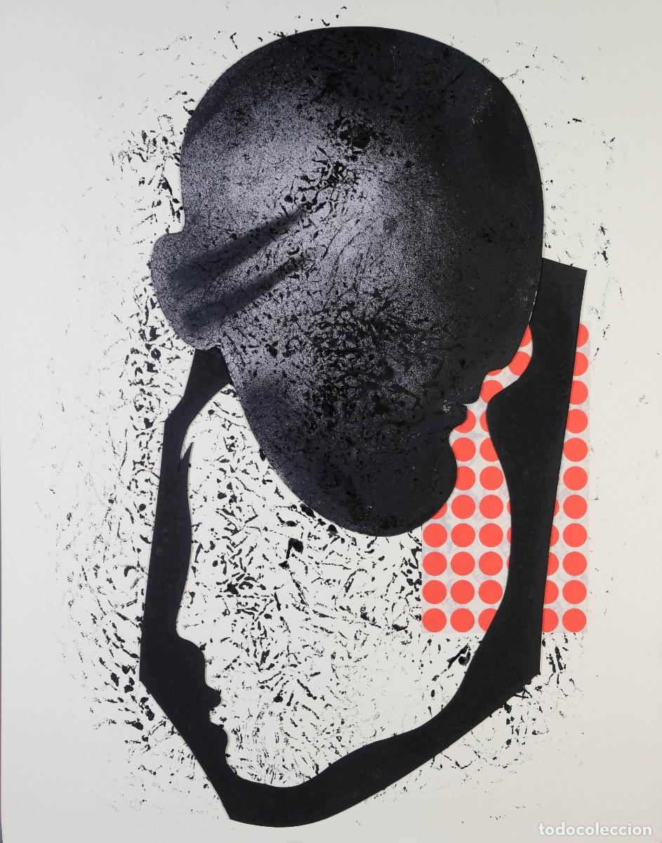 Andere Kunstgegenst&auml;nde: T&eacute;cnica mixta sobre papel Composici&oacute;n siglo XX