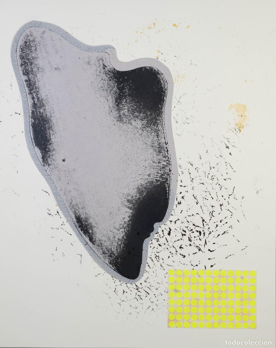 Otros objetos de arte: T&eacute;cnica mixta sobre papel Composici&oacute;n siglo XX