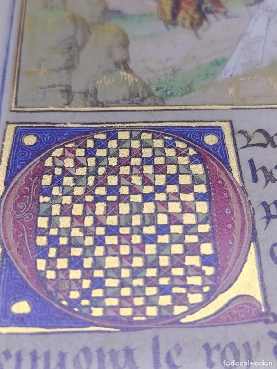 Otros objetos de arte: Hoja del C&oacute;dice &rdquo;Cr&oacute;nicas de las Cruzadas de Jerusal&eacute;n&rdquo; de 1450, facs&iacute;mil - Foto 11