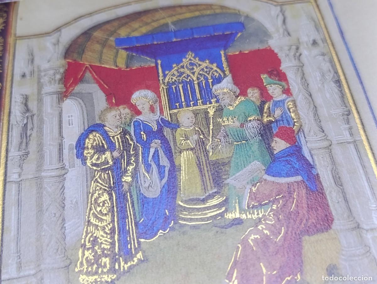 Otros objetos de arte: Hoja del C&oacute;dice &rdquo;Cr&oacute;nicas de las Cruzadas de Jerusal&eacute;n&rdquo; de 1450, facs&iacute;mil - Foto 12