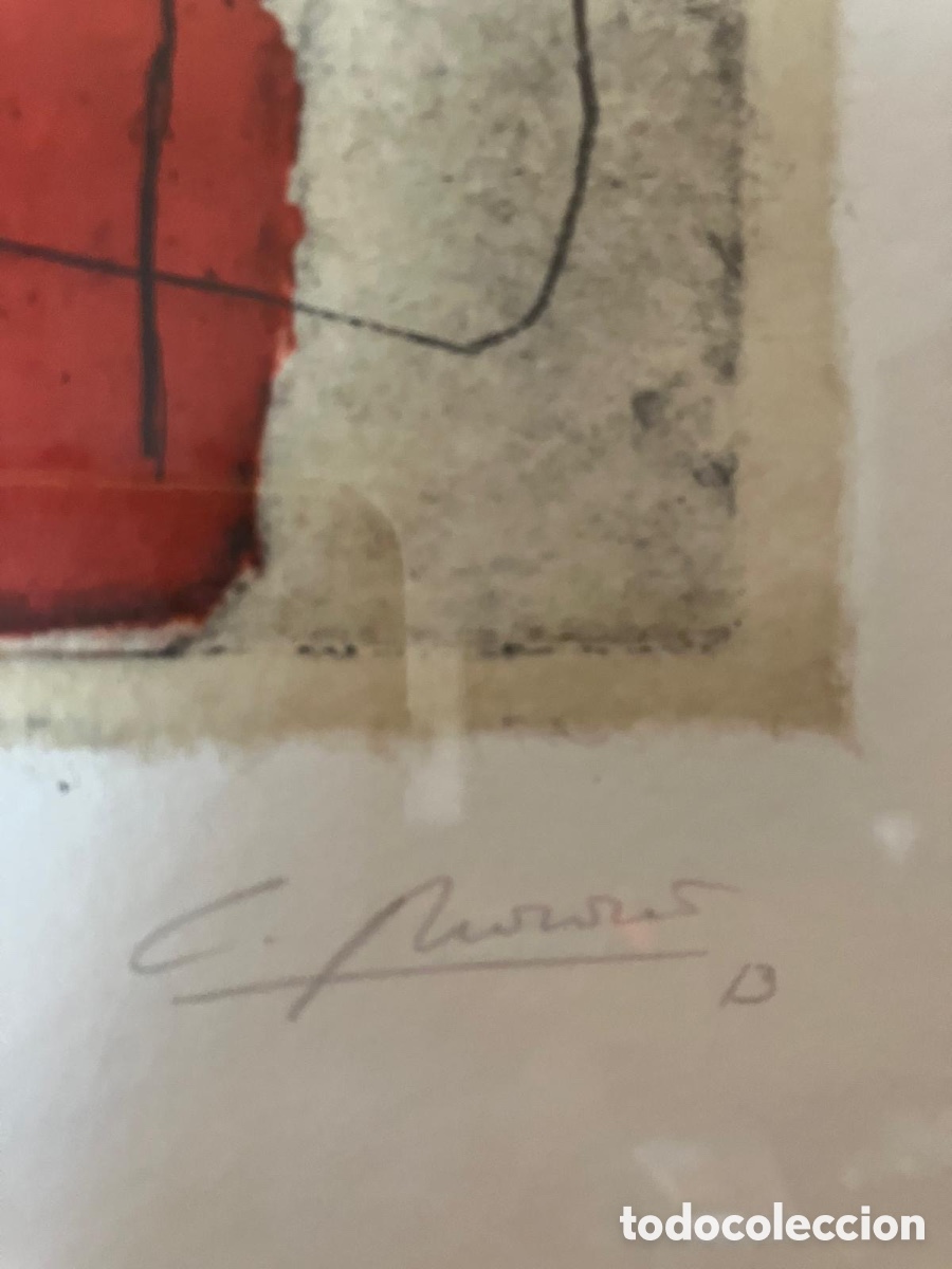 Otros objetos de arte: Cuadro Amour 2 Cristina Moro&ntilde;o Edici&oacute;n Limitada - Foto 4