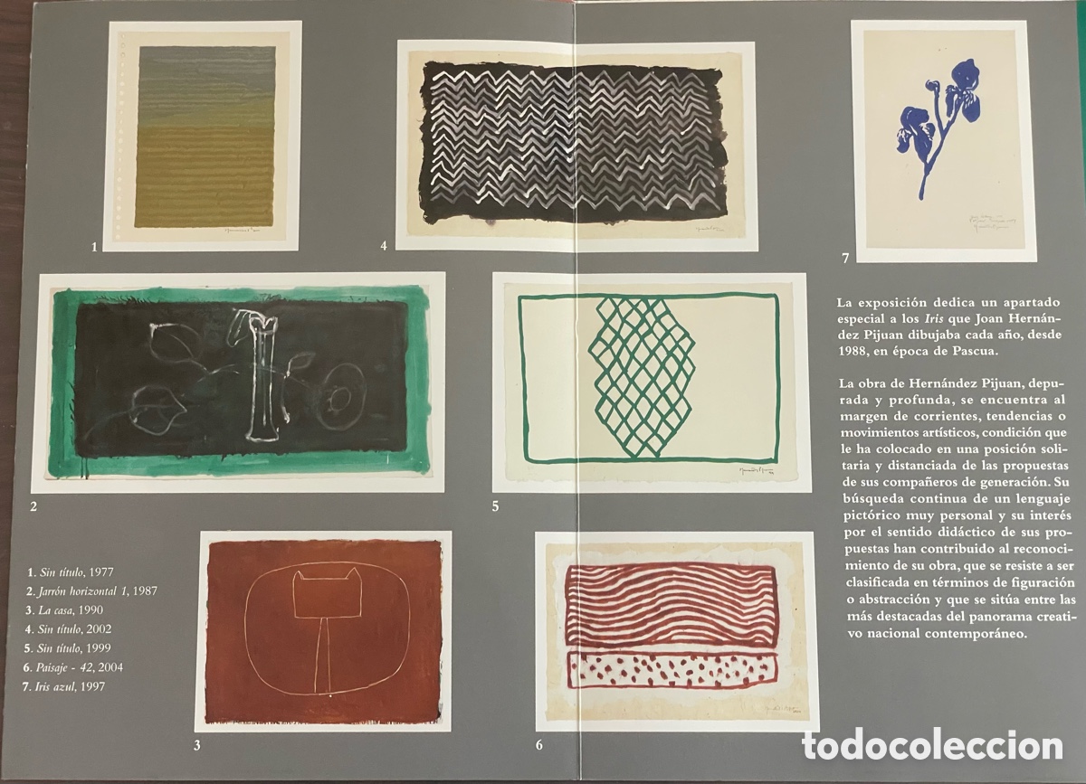 Otros objetos de arte: Joan Hern&aacute;ndez Pijuan. Tr&iacute;ptico 2008. - Foto 3