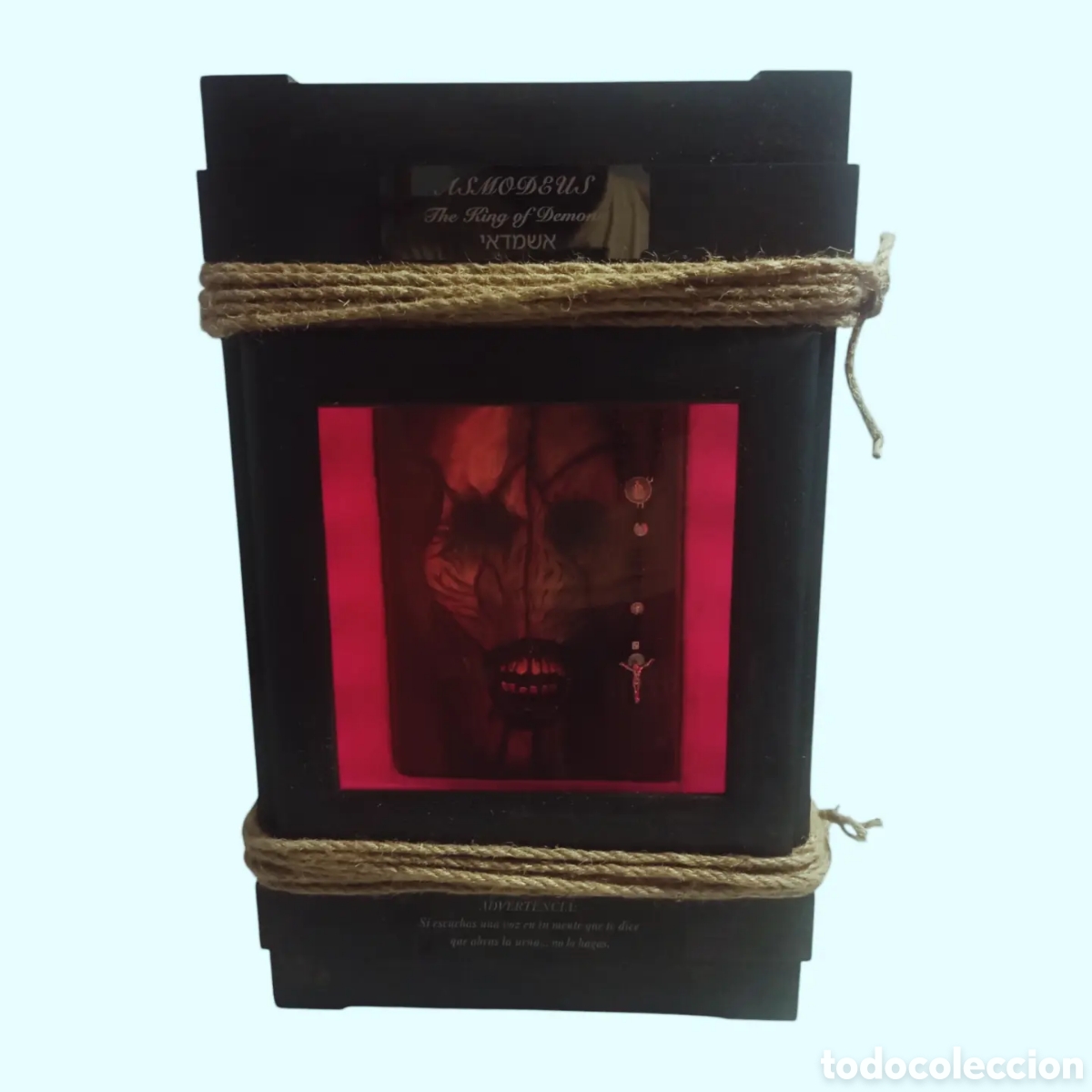 Otros objetos de arte: Asmodeus &rdquo;The king of demons&rdquo; Especial Art Dark / Halloween