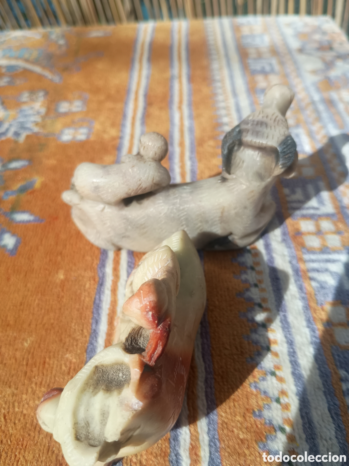 Otros objetos de arte: Netzuke tallas piedra - Foto 6