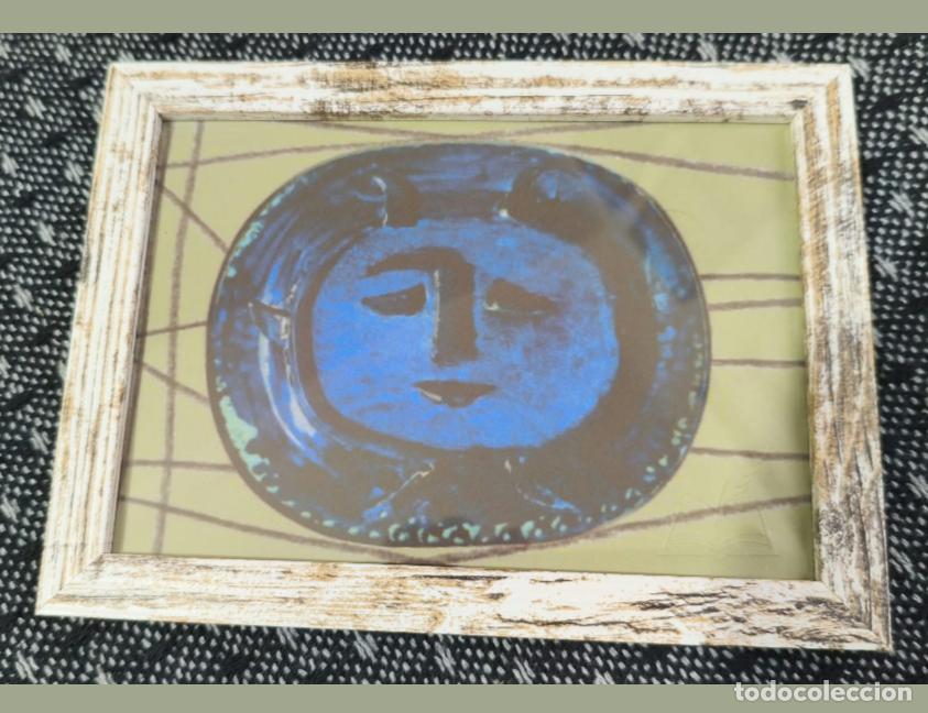 Otros objetos de arte: PICASSO, Cuadro en base a su obra en cer&aacute;mica EXCLUSIVO