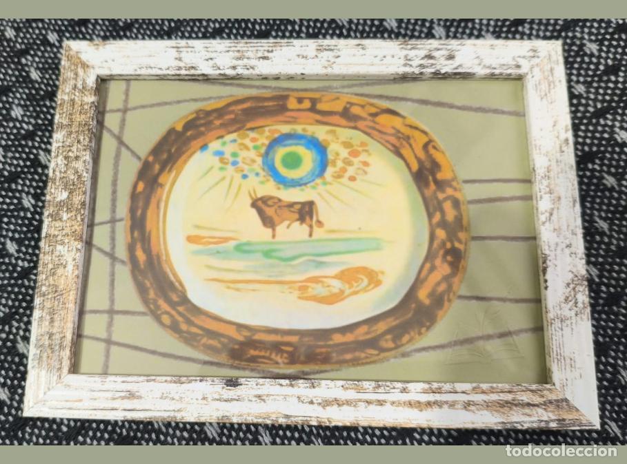 Otros objetos de arte: PICASSO, Cuadro en base a su obra en cer&aacute;mica EXCLUSIVO