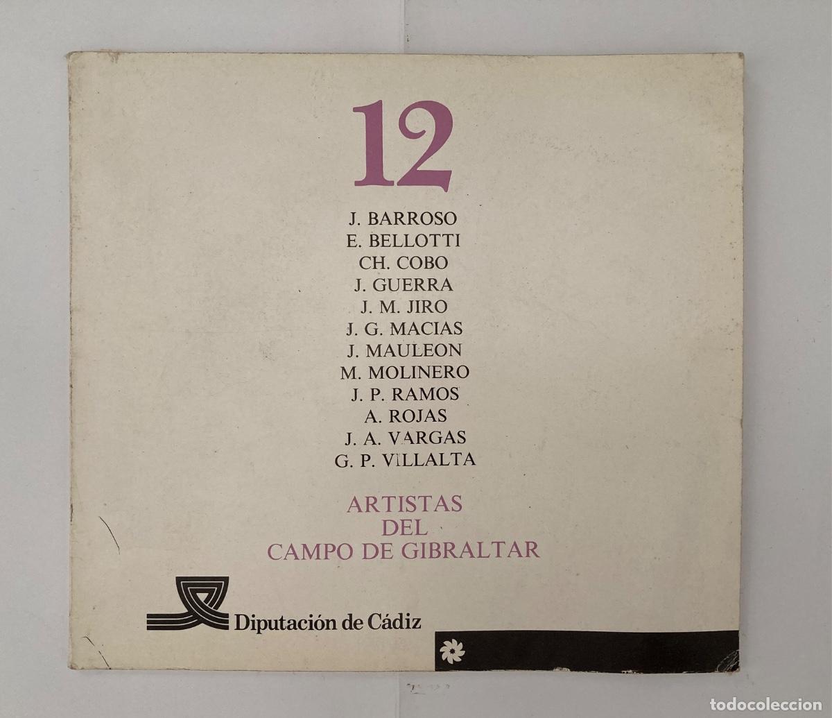 Otros objetos de arte: Artistas Campo de Gibraltar cat&aacute;logo 1984 cat&aacute;logo galer&iacute;a Magda Bellotti Guillermo Perez Villalta