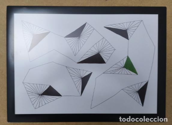 Otros objetos de arte: Lamina en tinta ORIGINAL, 21x29,7cm en Cartulina de 350grs. con delicada placa protectora