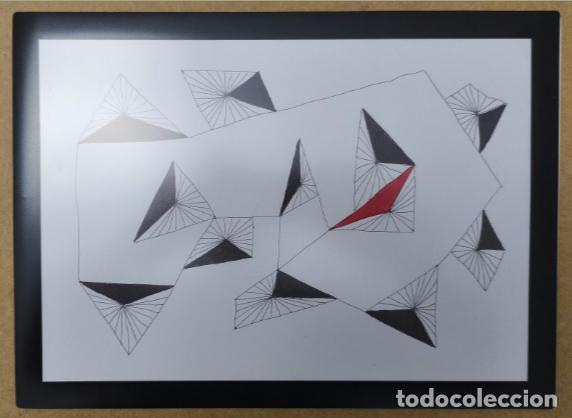 Otros objetos de arte: Lamina en tinta ORIGINAL, 21x29,7cm en Cartulina de 350grs. con delicada placa protectora