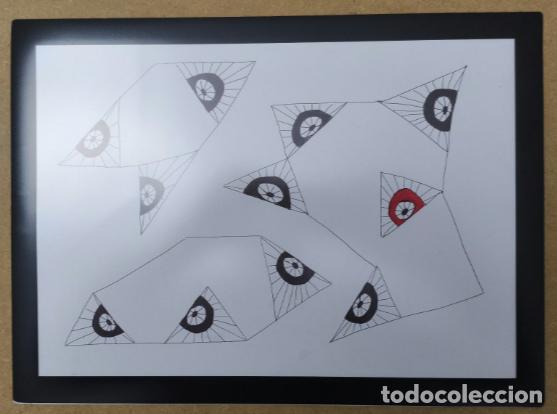 Otros objetos de arte: Lamina en tinta ORIGINAL, 21x29,7cm en Cartulina de 350grs. con delicada placa protectora