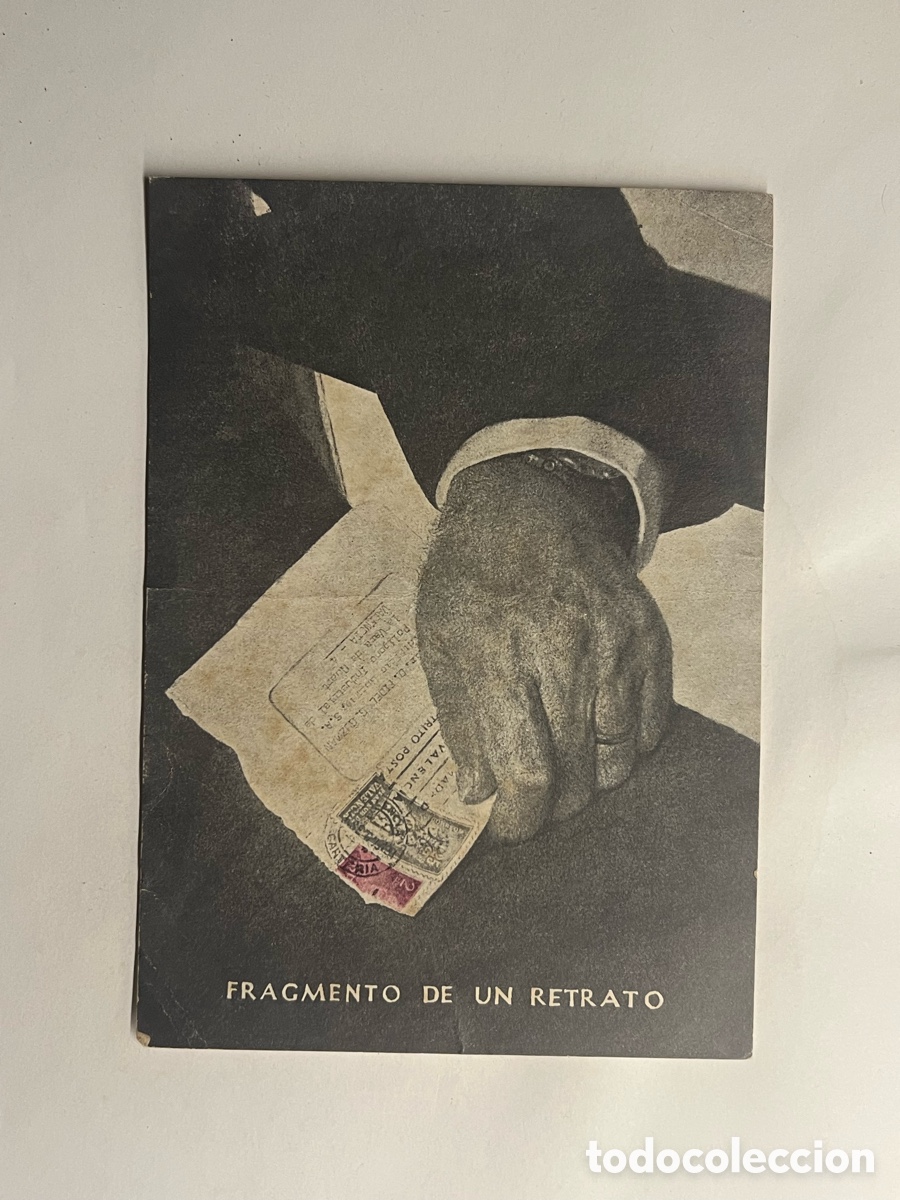 Otros objetos de arte: GALERIA GARBI. MASSONI. EXPOSICION RETROSPECTIVA (1970 - 1974) VALENCIA. FRAGMENTO DE UN RETRATO