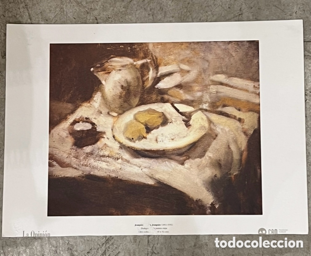 Otros objetos de arte: Joaqu&iacute;n Garc&iacute;a, Joaquin. &ldquo;Bodeg&oacute;n de la patata vieja&rdquo;. CAM. 1995.