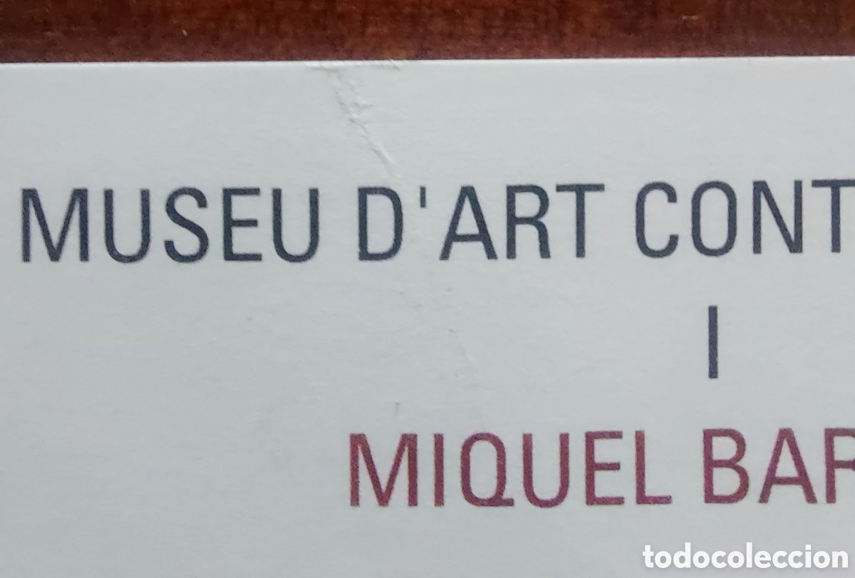 Otros objetos de arte: Miquel Barcel&oacute;. Invitaci&oacute;n. 1998 - Foto 7