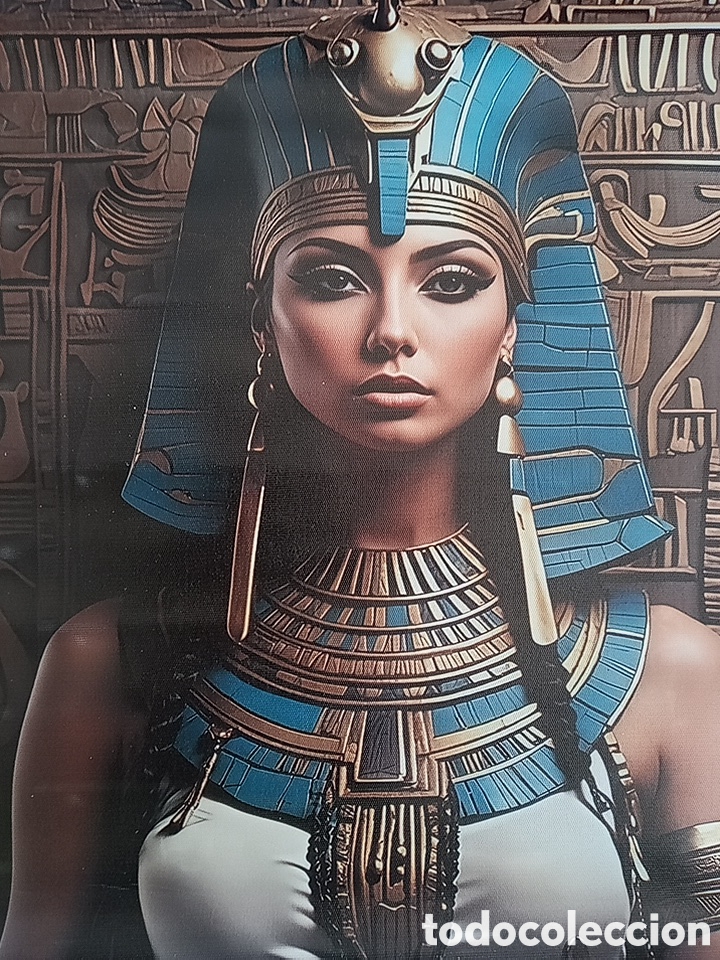 Otros objetos de arte: IMPRESI&Oacute;N DIOSA EGIPCIA - Foto 3