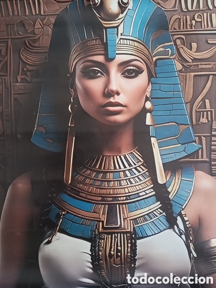 Otros objetos de arte: IMPRESI&Oacute;N DIOSA EGIPCIA - Foto 1