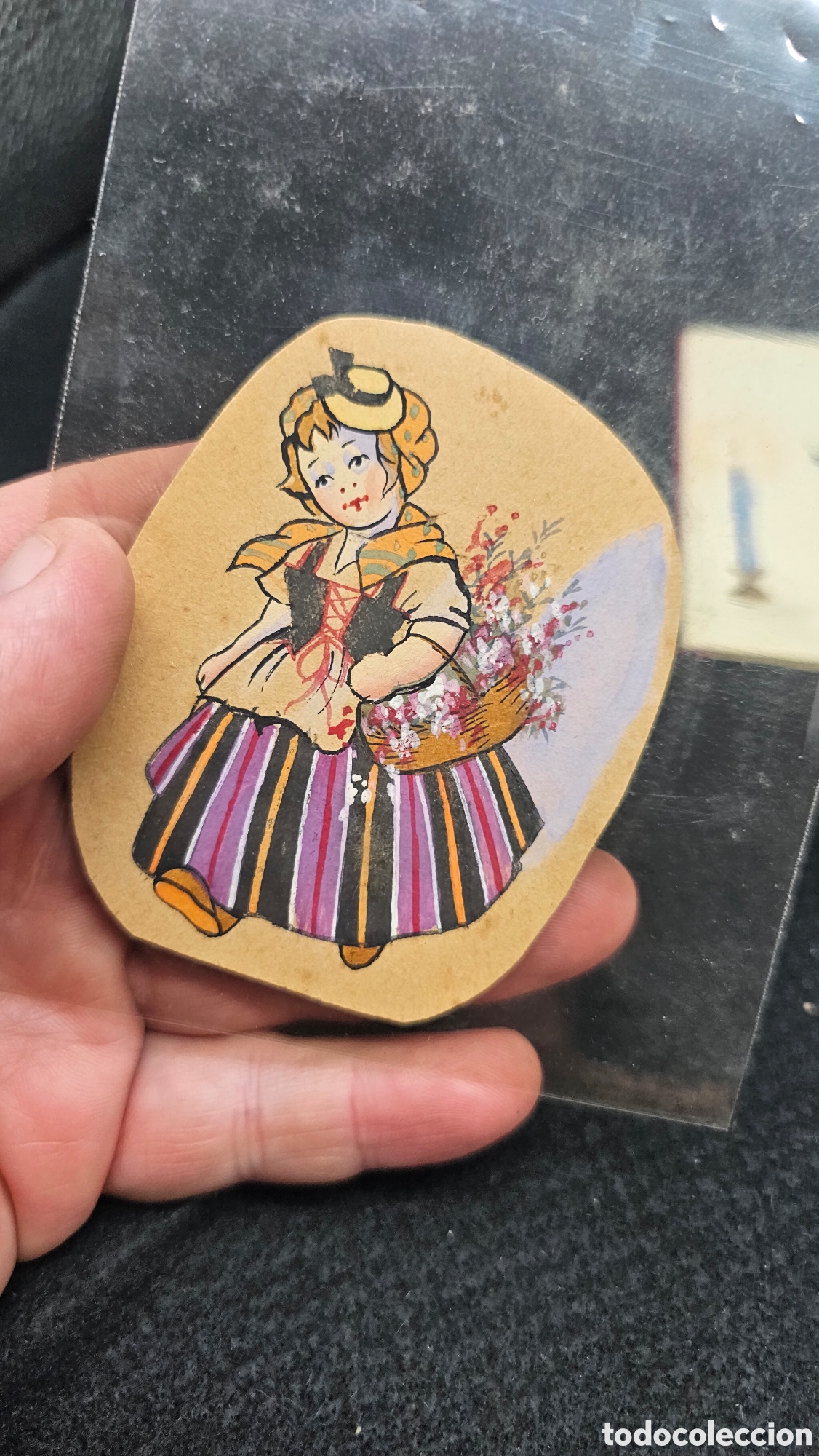 Otros objetos de arte: Lote de pinturas en miniatura - Foto 2