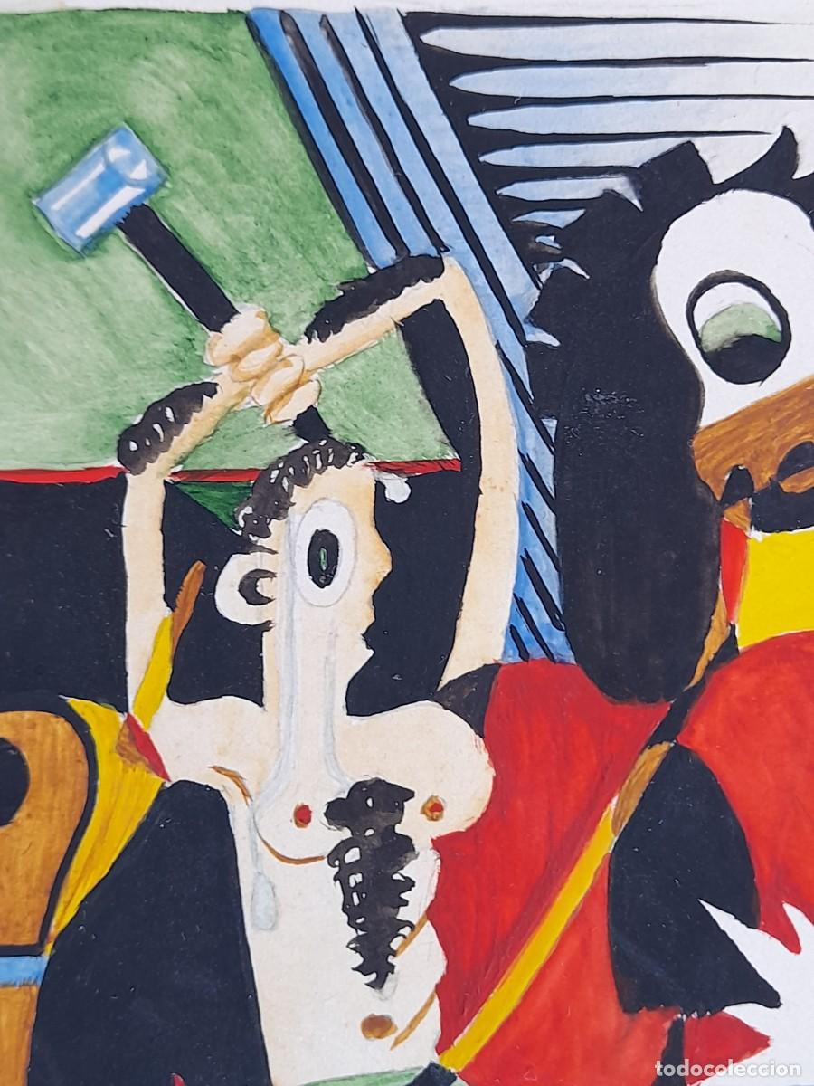 Otros objetos de arte: HERRERO, TECNICA MIXTA, LUIS ROS 36 - Foto 4
