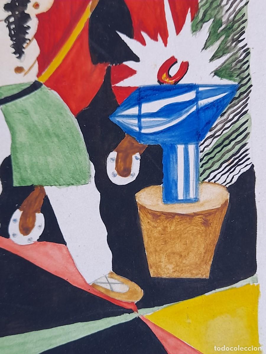 Otros objetos de arte: HERRERO, TECNICA MIXTA, LUIS ROS 36 - Foto 6