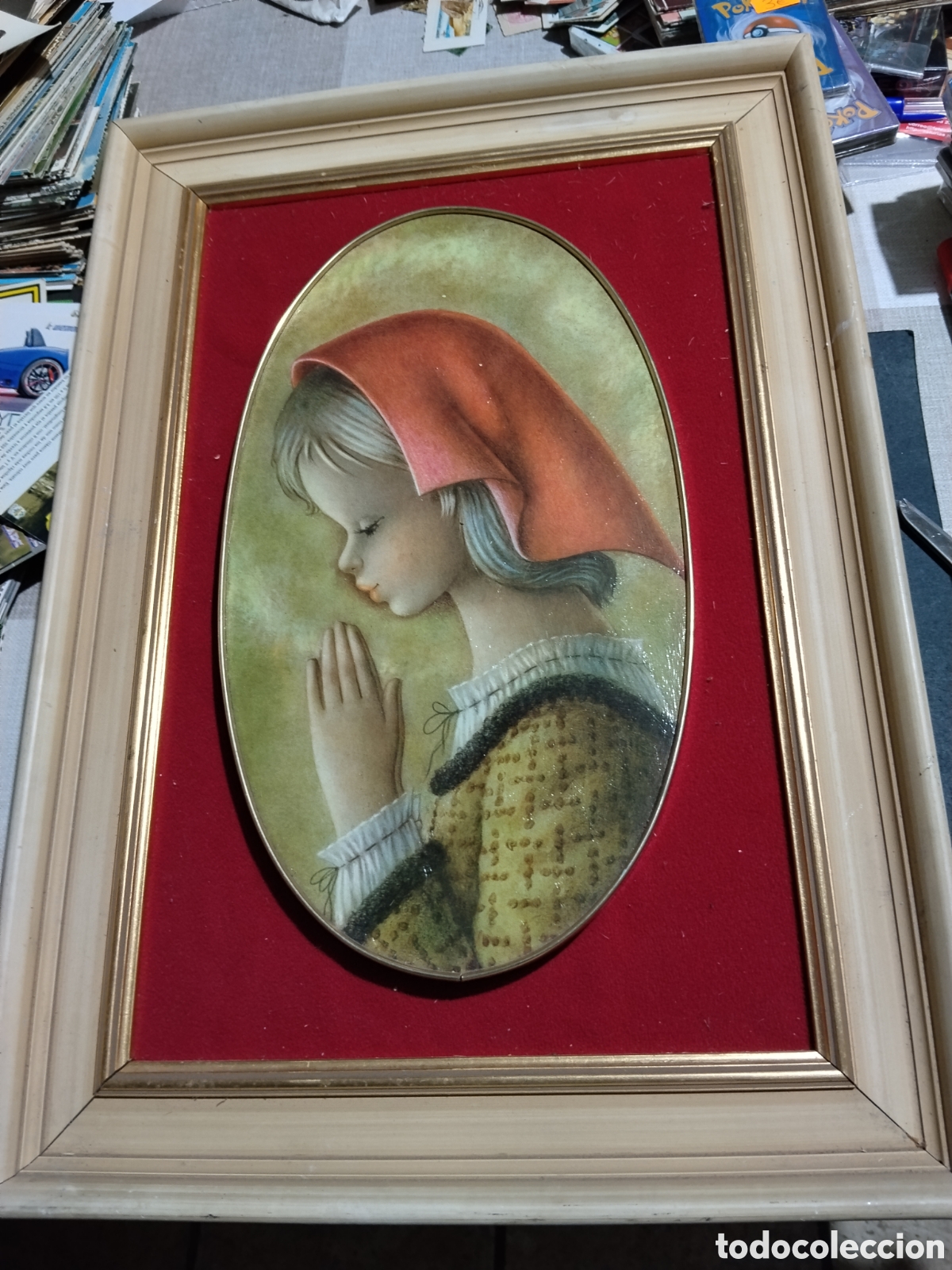 Otros objetos de arte: Cuadro imagen religiosa