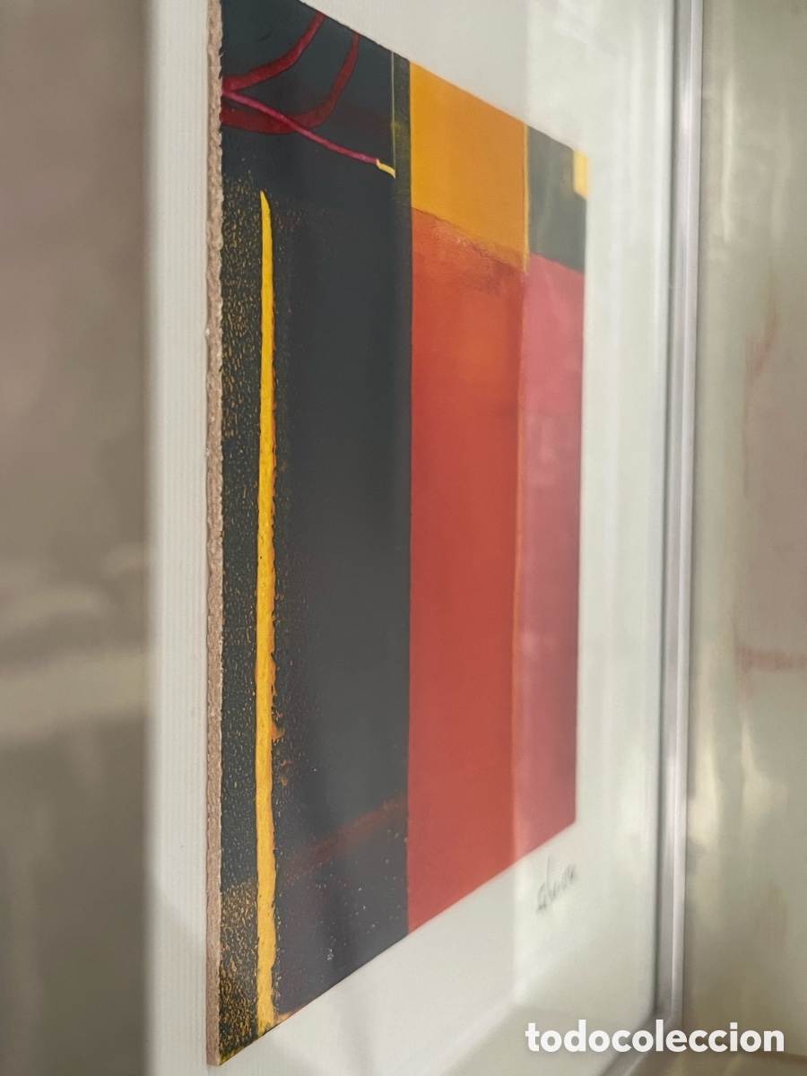 Otros objetos de arte: Cuadro t&eacute;cnica mixta - Pintura abstracta - Foto 2