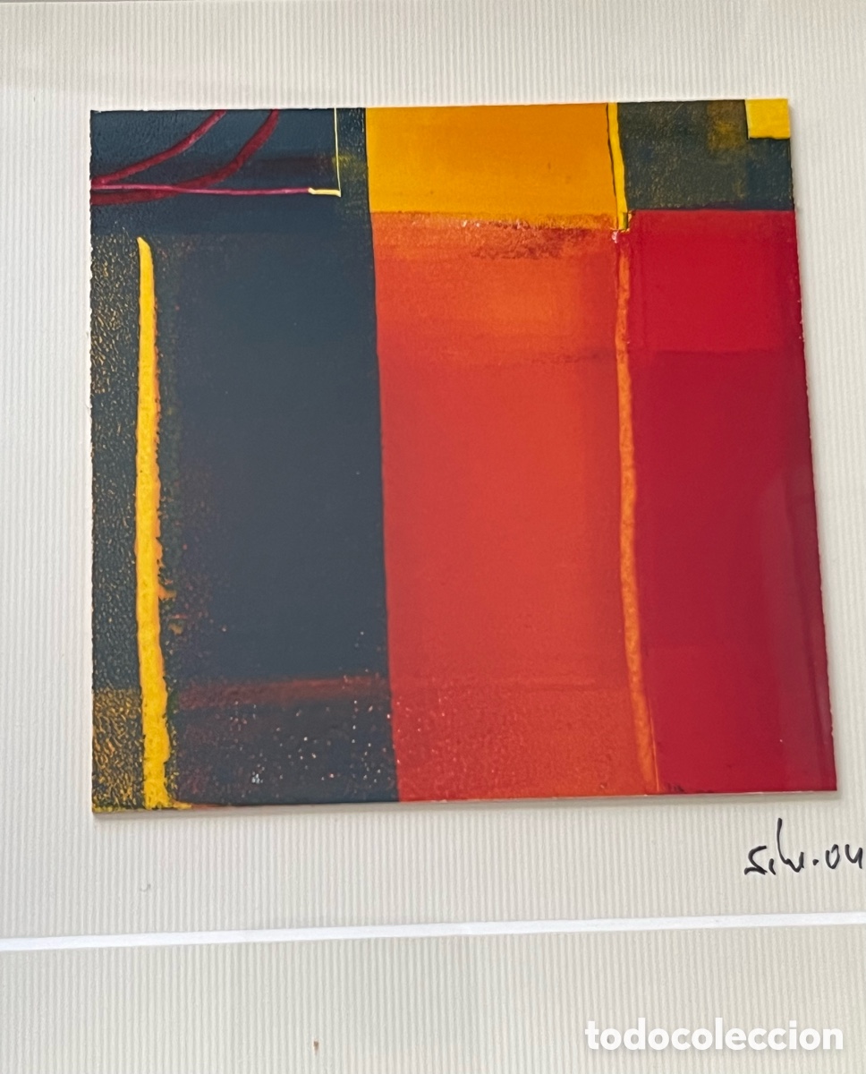 Otros objetos de arte: Cuadro t&eacute;cnica mixta - Pintura abstracta - Foto 6