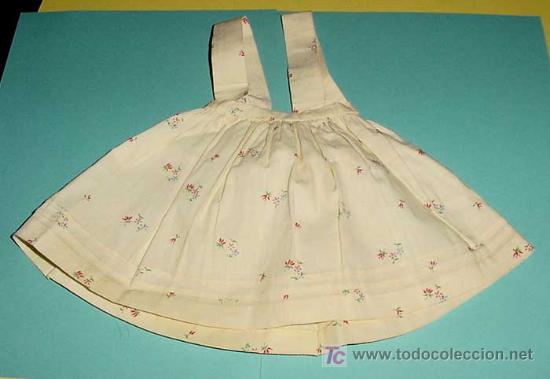 Vestidos mu&ntilde;eca espa&ntilde;ola cl&aacute;sica: FALDA DE BATISTA ESTAMPADA - Foto 1