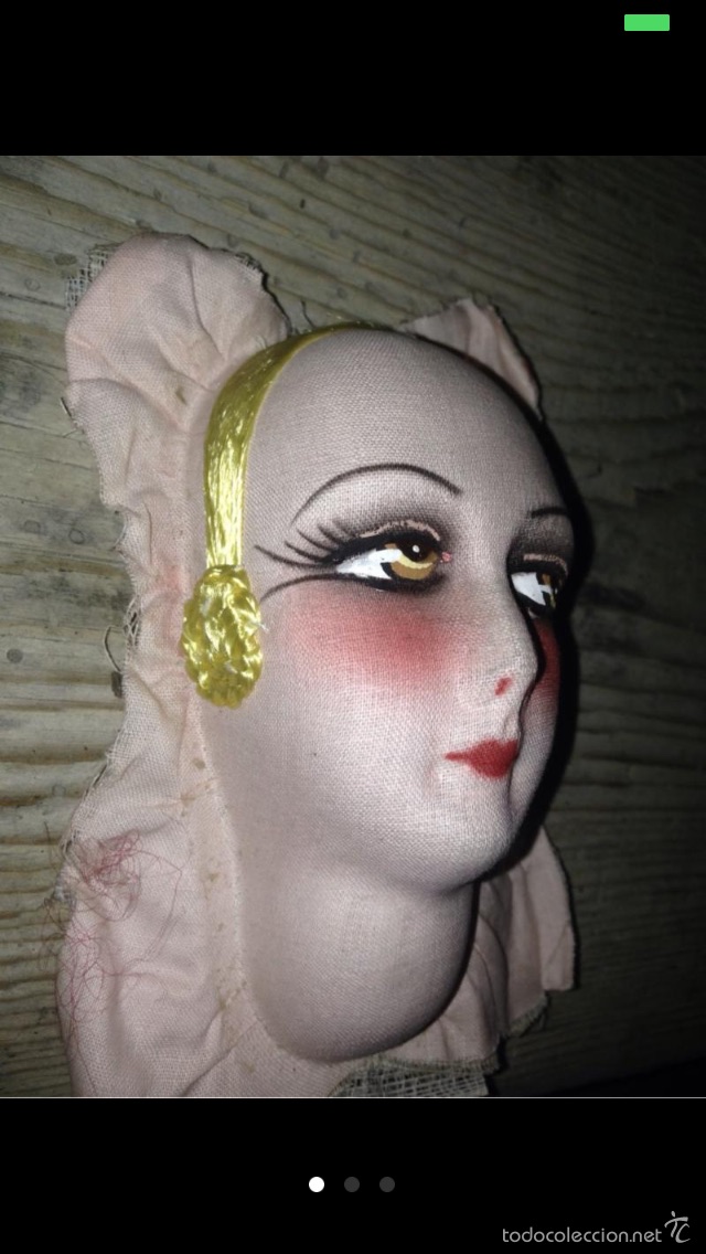 Vestidos mu&ntilde;eca espa&ntilde;ola cl&aacute;sica: Busto mu&ntilde;eca de 1920-30 - Foto 2