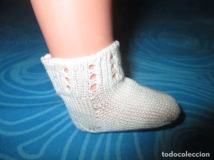 Vestidos mu&ntilde;eca espa&ntilde;ola cl&aacute;sica: ANTIGUOS CALCETINES ( REF 1 ) - Foto 4