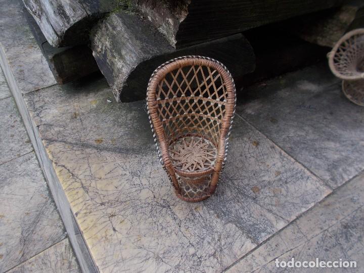 Vestidos mu&ntilde;eca espa&ntilde;ola cl&aacute;sica: Sillon mimbre para mu&ntilde;ecas - Foto 1