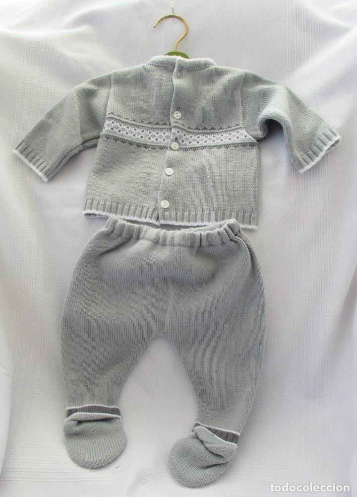 traje de punto verde-grisáceo , muñeco reborn o - Comprar Vestidos y  Accesorios Muñeca Española Clásica en todocoleccion - 113260547