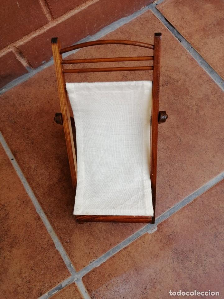 Vestidos mu&ntilde;eca espa&ntilde;ola cl&aacute;sica: Silla de madera - Foto 1