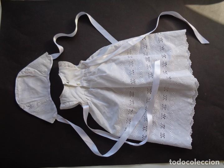 Vestidos mu&ntilde;eca espa&ntilde;ola cl&aacute;sica: FALDON Y GORRO PARA MU&Ntilde;ECO BEBE - Foto 2