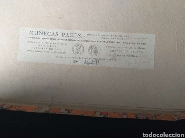 Vestidos mu&ntilde;eca espa&ntilde;ola cl&aacute;sica: CAJA MU&Ntilde;ECA PAGES - Foto 3