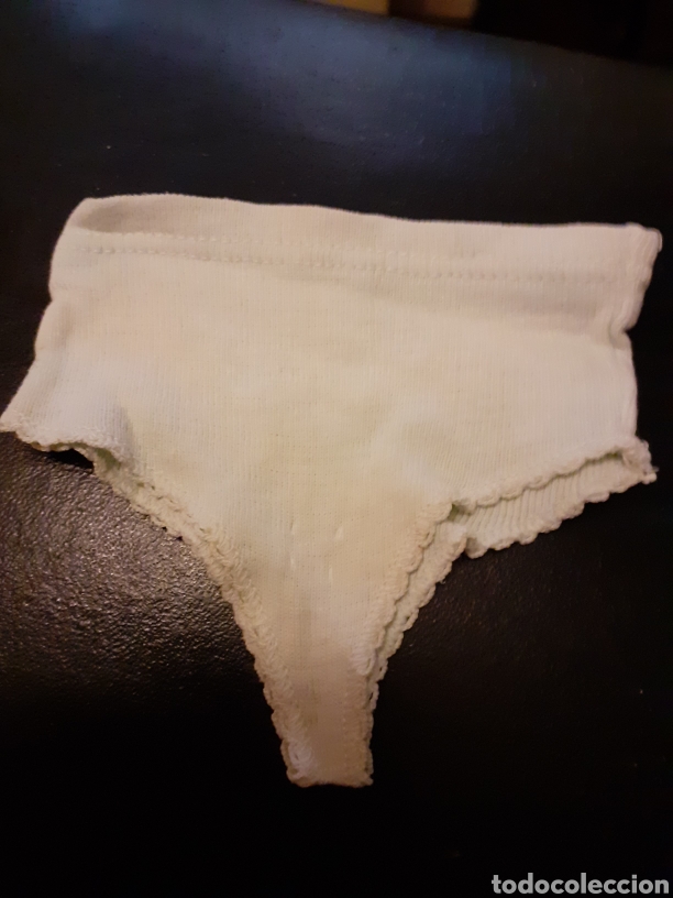 Vestidos mu&ntilde;eca espa&ntilde;ola cl&aacute;sica: Braguita de interlock algod&oacute;n de mu&ntilde;eca Lily - Foto 1