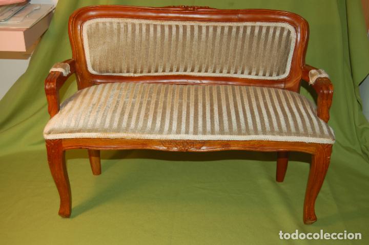 Vestidos mu&ntilde;eca espa&ntilde;ola cl&aacute;sica: sillon para mu&ntilde;ecas de madera - Foto 2