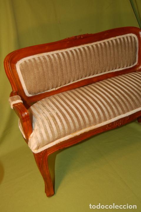 Vestidos mu&ntilde;eca espa&ntilde;ola cl&aacute;sica: sillon para mu&ntilde;ecas de madera - Foto 3