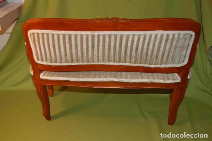Vestidos mu&ntilde;eca espa&ntilde;ola cl&aacute;sica: sillon para mu&ntilde;ecas de madera - Foto 7