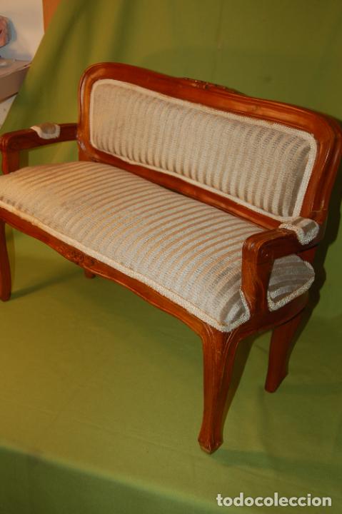 Vestidos mu&ntilde;eca espa&ntilde;ola cl&aacute;sica: sillon para mu&ntilde;ecas de madera - Foto 1