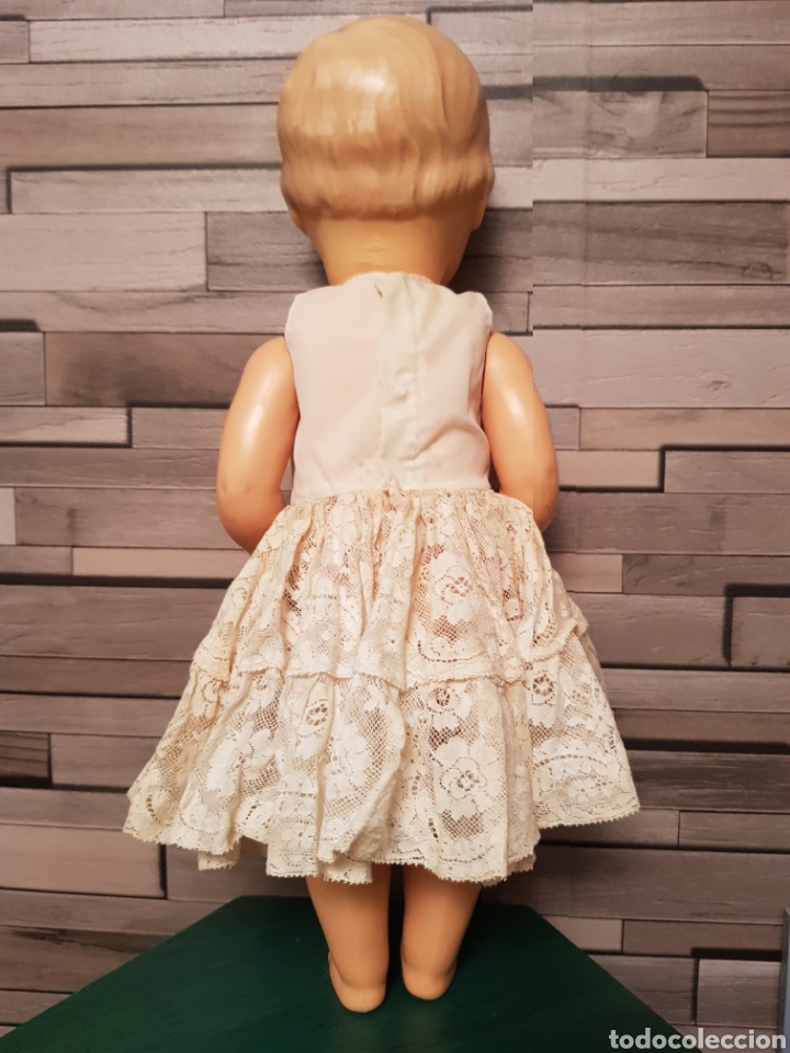 Vestidos mu&ntilde;eca espa&ntilde;ola cl&aacute;sica: Vestido de mu&ntilde;eca beig - Foto 2