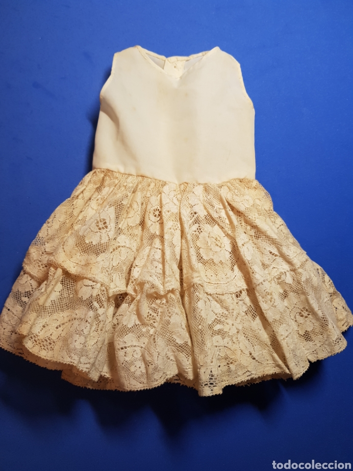 Vestidos mu&ntilde;eca espa&ntilde;ola cl&aacute;sica: Vestido de mu&ntilde;eca beig - Foto 3