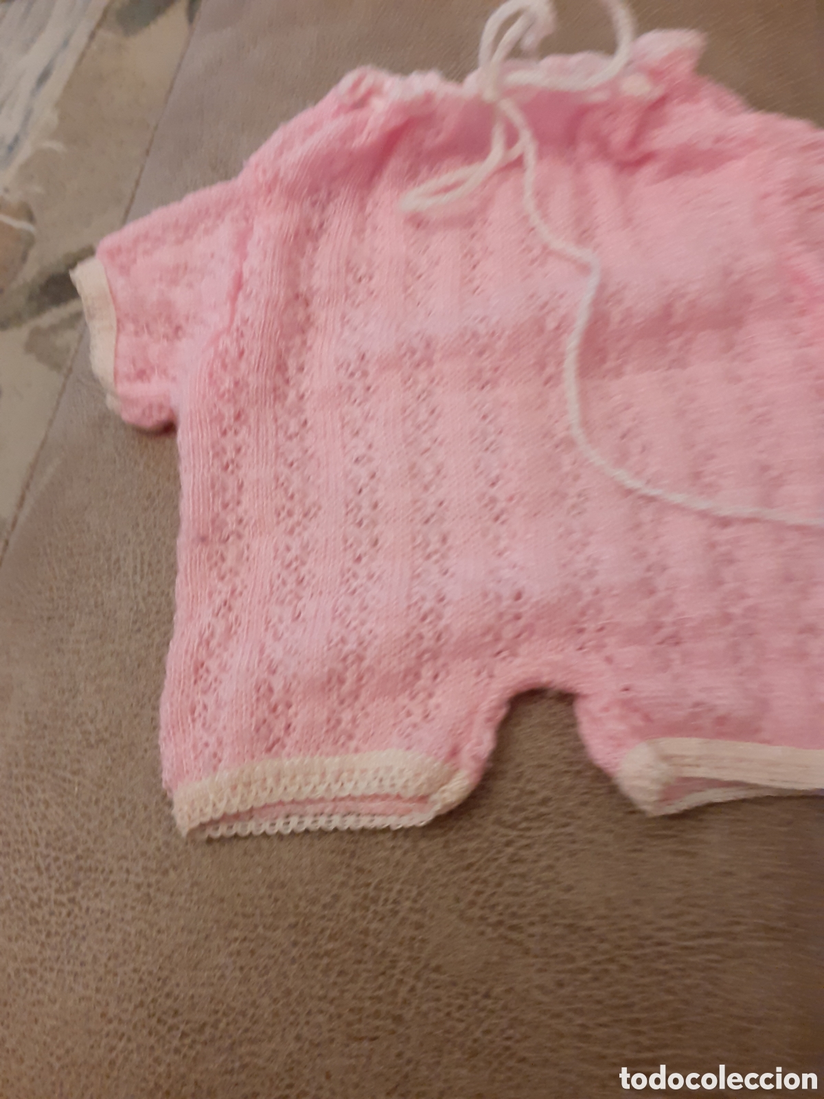 Vestidos mu&ntilde;eca espa&ntilde;ola cl&aacute;sica: Pelele de punto de mu&ntilde;eca Chispipi . - Foto 1