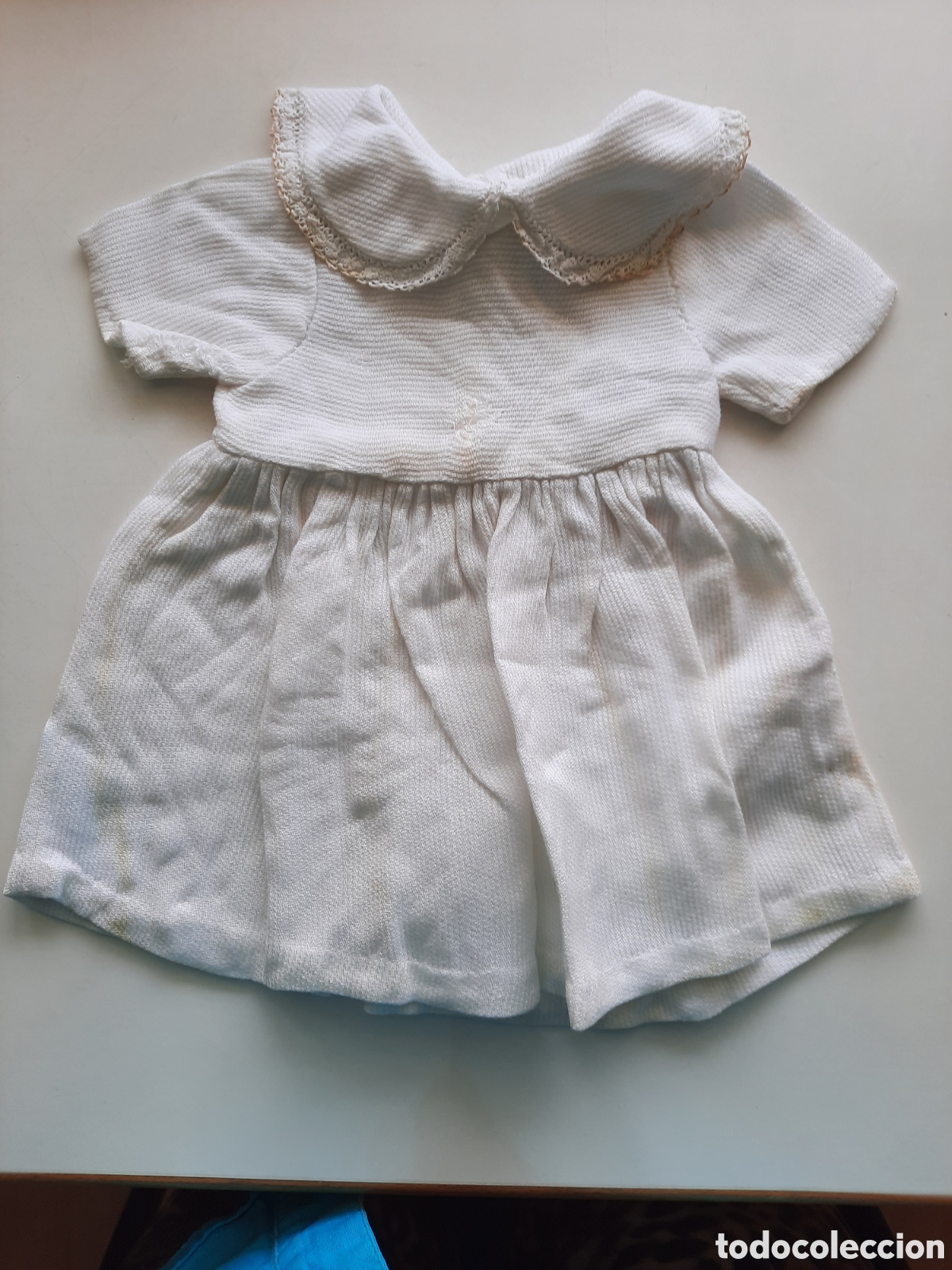 vestido blanco de muñeca, artesanal, años 40-50 - Comprar Vestidos e  Acessórios Boneca Espanhola Clássica no todocoleccion