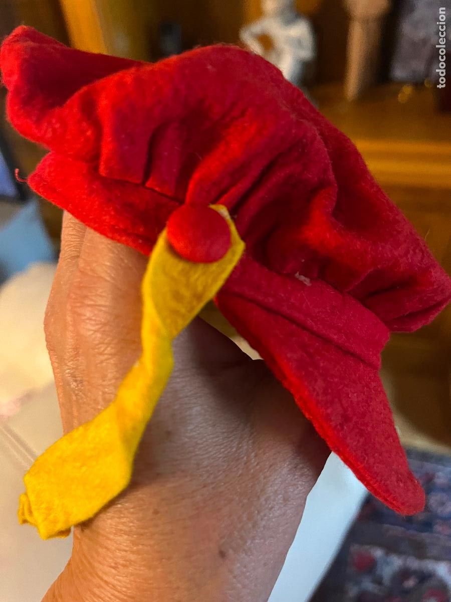 Vestidos mu&ntilde;eca espa&ntilde;ola cl&aacute;sica: Gorra para mu&ntilde;eco/mu&ntilde;eca, - Foto 2