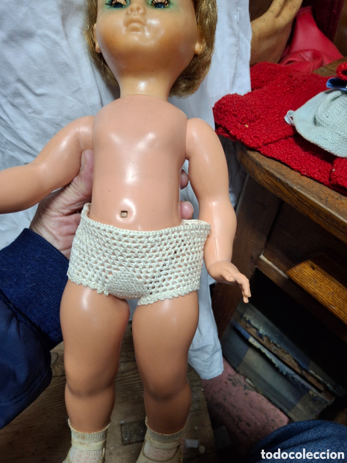 Vestidos mu&ntilde;eca espa&ntilde;ola cl&aacute;sica: Braguitas de mu&ntilde;eca de ganchillo - Foto 1