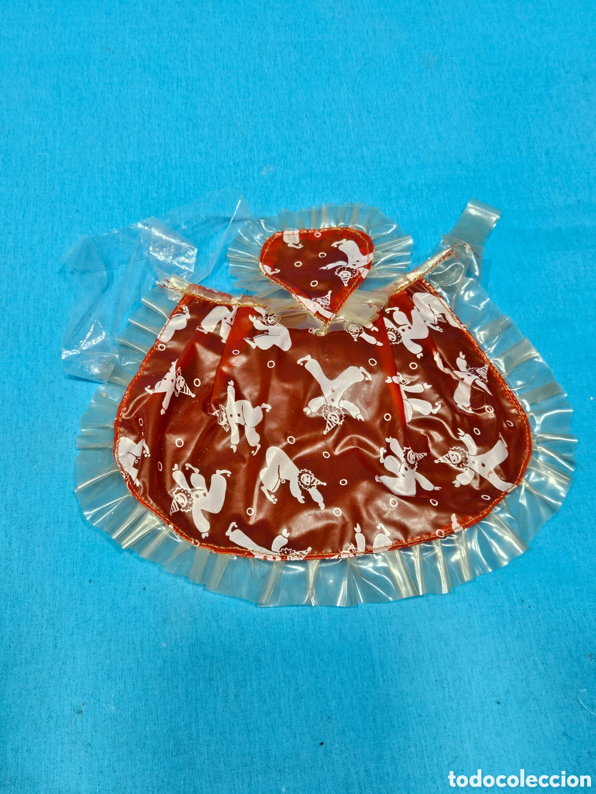 Vestidos Mu&ntilde;eca Espa&ntilde;ola Cl&aacute;sica: DELANTAL ? ROJO DE GISELA, CAYETANA O MARIQUITA PEREZ ?