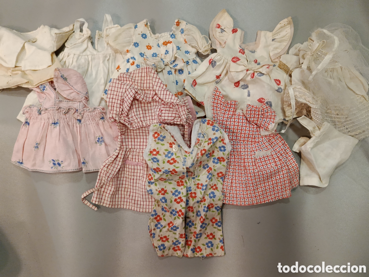 Vestidos Mu&ntilde;eca Espa&ntilde;ola Cl&aacute;sica: Lote ropa de mu&ntilde;eca.