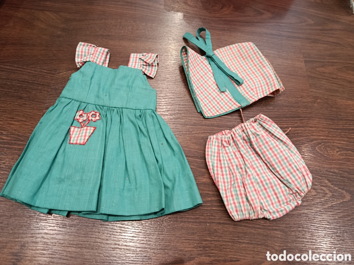 Vestidos Mu&ntilde;eca Espa&ntilde;ola Cl&aacute;sica: Conjunto Mariquita P&eacute;rez a&ntilde;os 40
