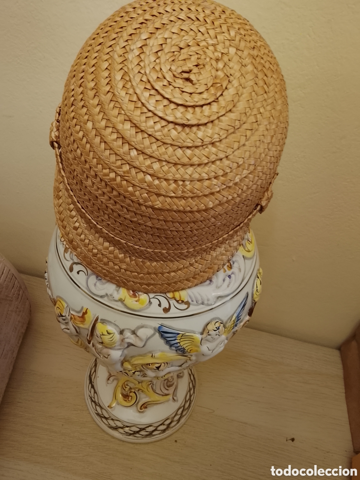 Vestidos Mu&ntilde;eca Espa&ntilde;ola Cl&aacute;sica: Visera de los a&ntilde;os 50 .Ideal para mu&ntilde;ecos del tama&ntilde;o de Guendolina o similar .