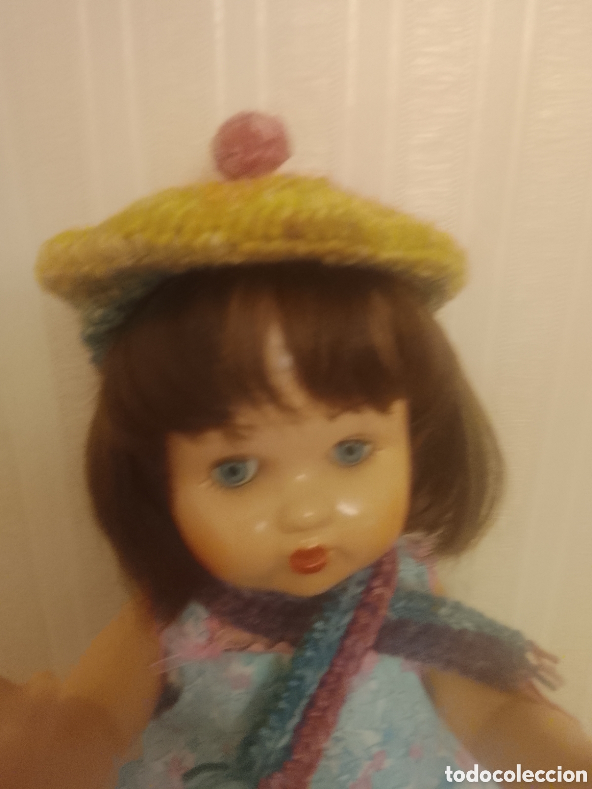Vestidos Mu&ntilde;eca Espa&ntilde;ola Cl&aacute;sica: Gorrita +bufanda de lana ,para Mariquita ,Gisela etc
